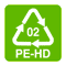 recycelbares PE-HD (Polyethylen)